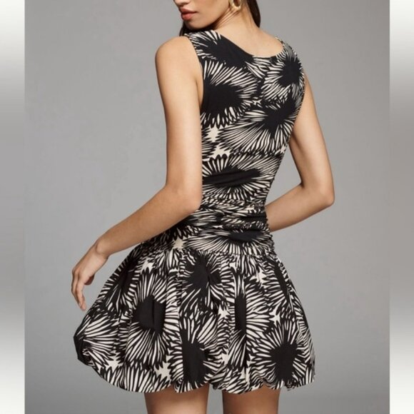 Anthropologie Plenty by Tracy Reese Drop Waist Bubble Hem Dress - Picture 3 of 4